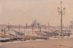 El Redentore desde la Piazzetta, 1991 de Richard Foster